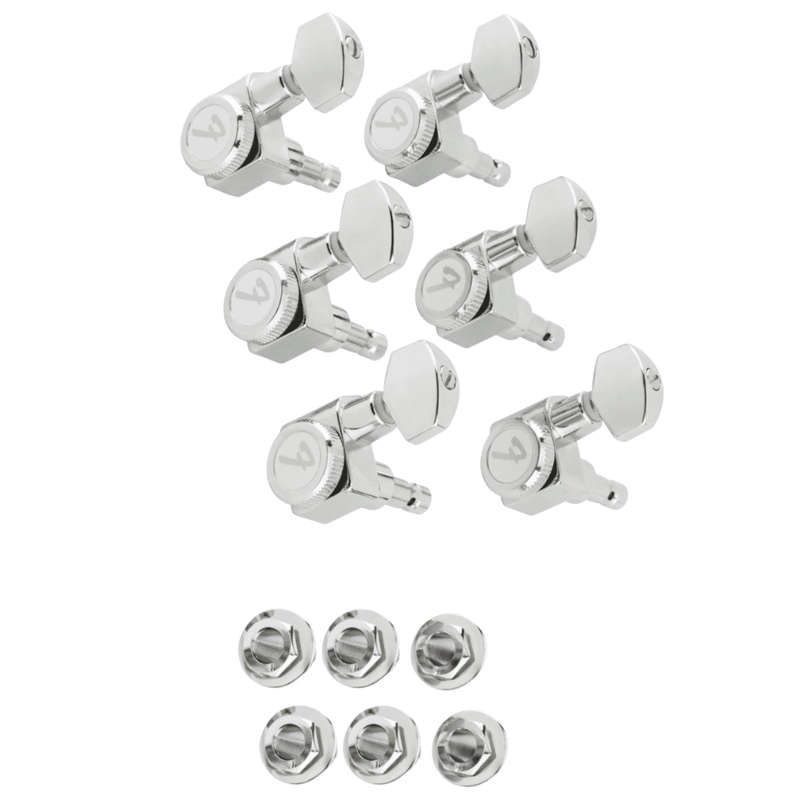 Fender® All Short Post Locking Guitar Tuners - Chrome