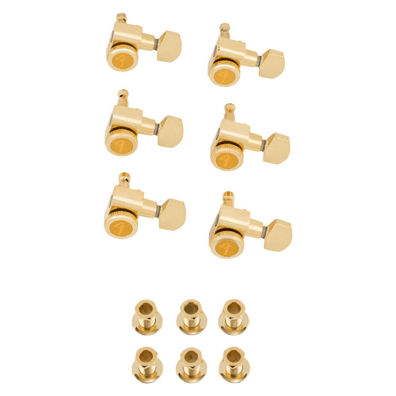 Fender Stratocaster®/Telecaster® Locking Tuners - Gold