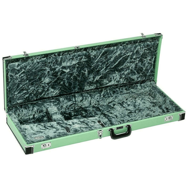 Fender LTD ED Classic Series Wooden Case for Strat®/Tele® - Surf Green