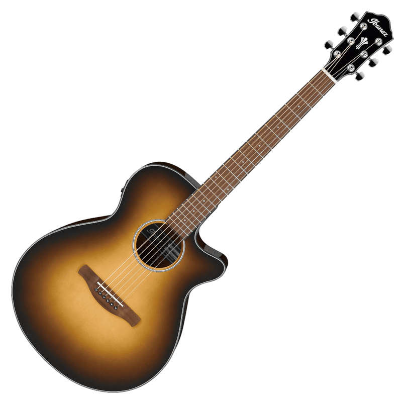 Ibanez AEG50 Acoustic-Electric Guitar - Dark Honey Burst High Gloss