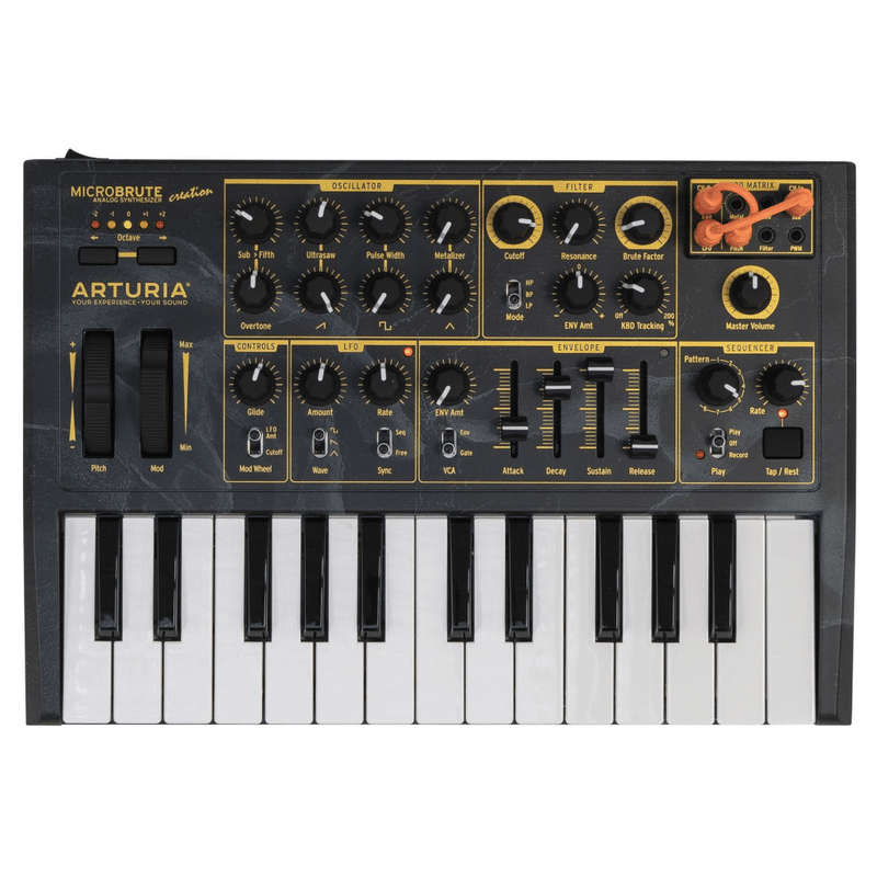 Arturia MicroBrute Analog Synthesizer - Creation Edition