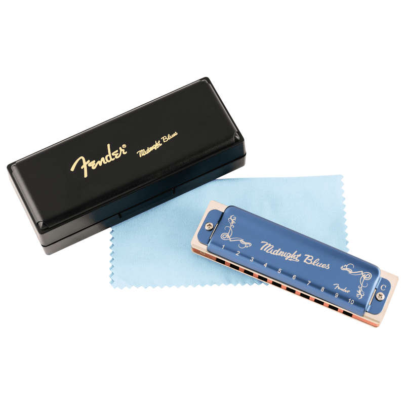 Fender® Midnight Blues Harmonica - Key of F