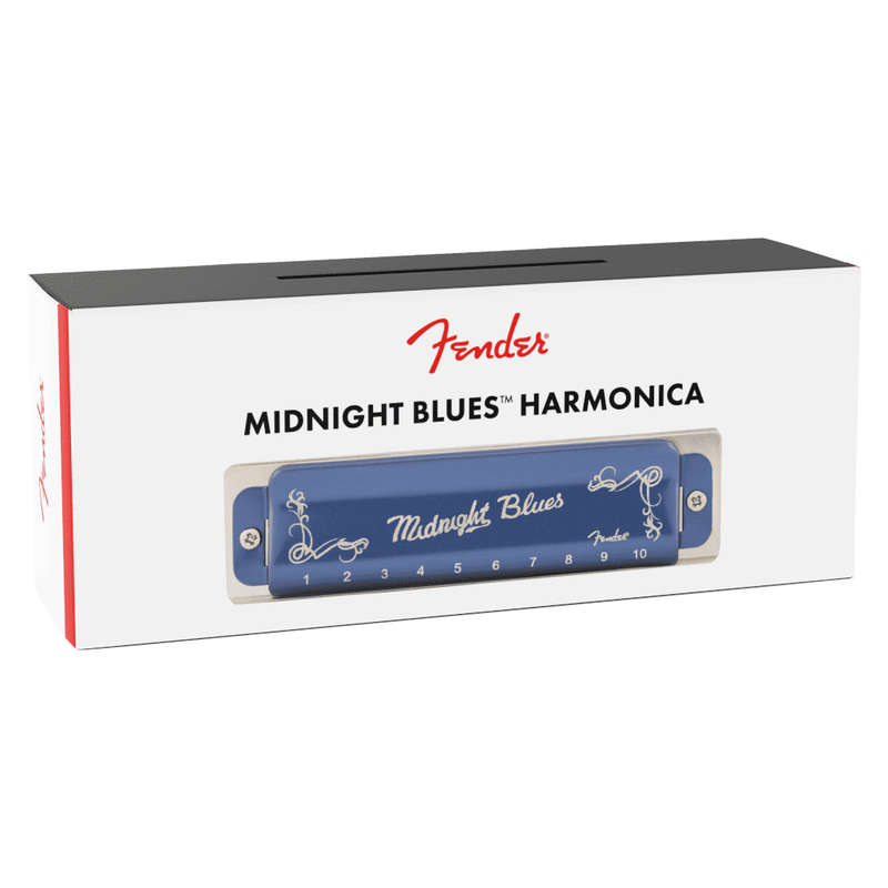 Fender® Midnight Blues Harmonica - Key of F