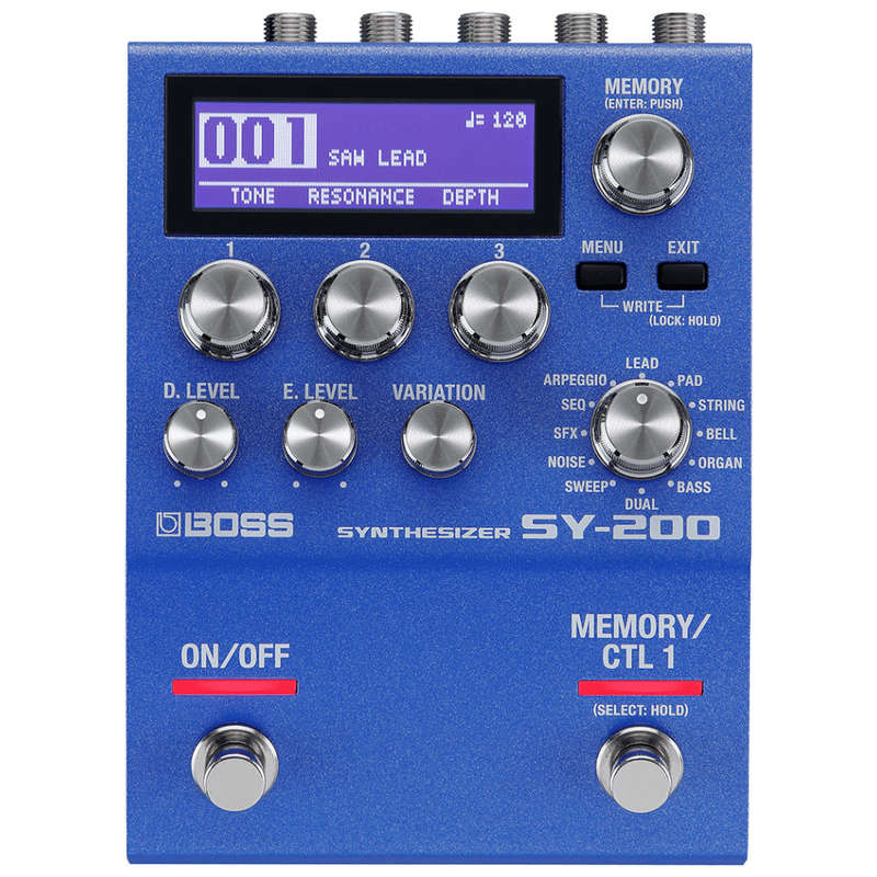 Boss SY-200 Guitar Synthesizer Effects Pedal