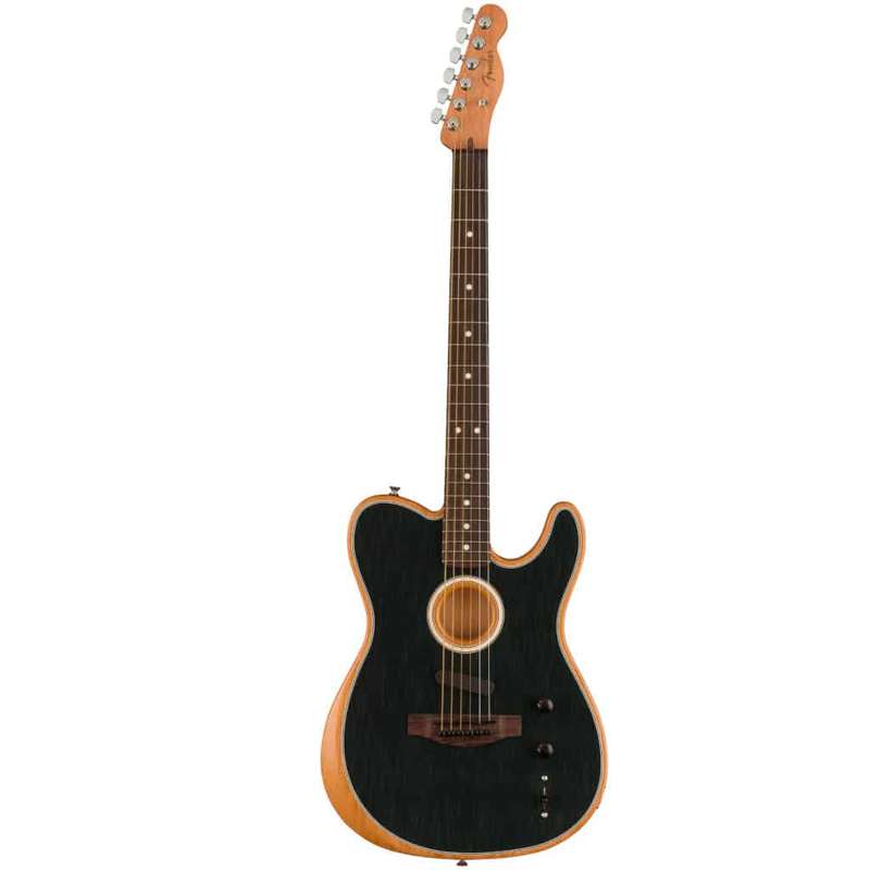 Fender Acoustasonic Player Telecaster - Acoustic/Electric Guitar - Brushed Black