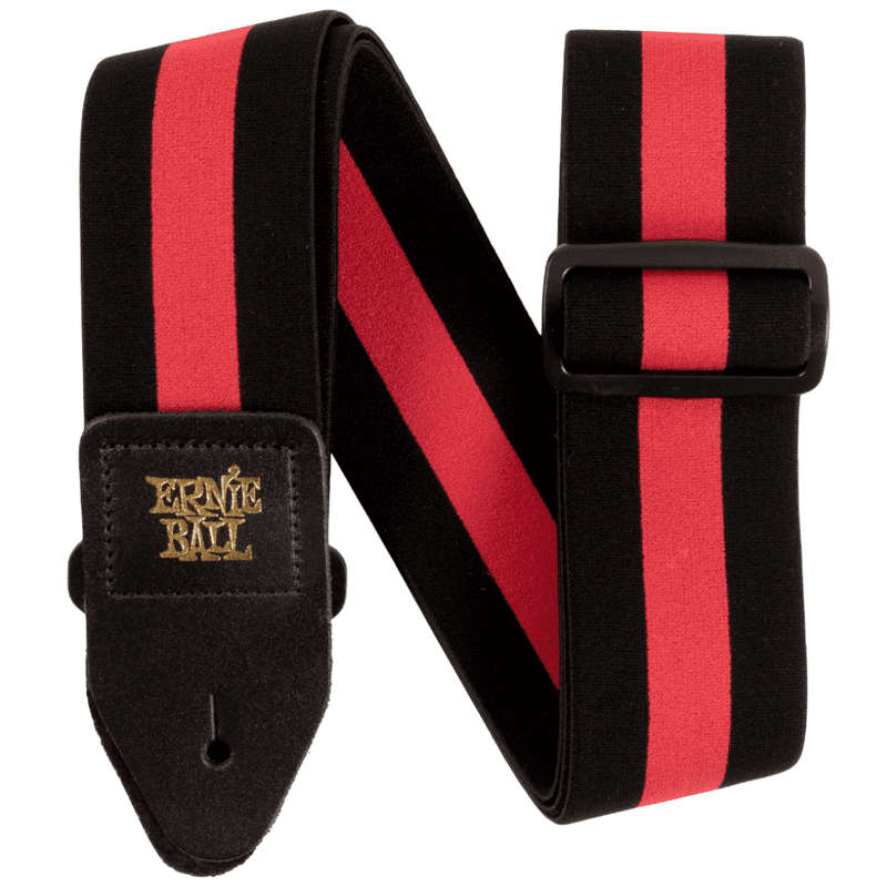 Ernie Ball Stretch Comfort Red Guitar Strap