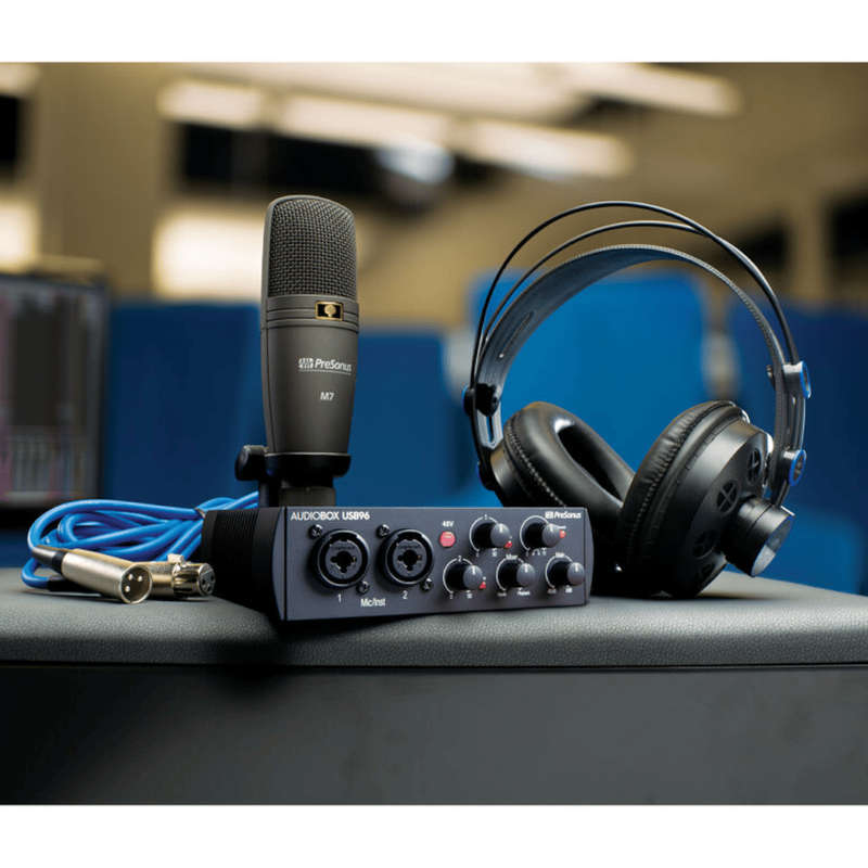 PreSonus AudioBox 96K Studio Recording Bundle - 25th Anniversary Edition