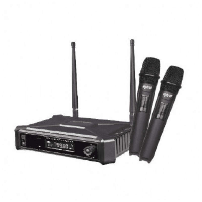 Hybrid U-DF B Dual Handheld UHF Wireless Microphone System