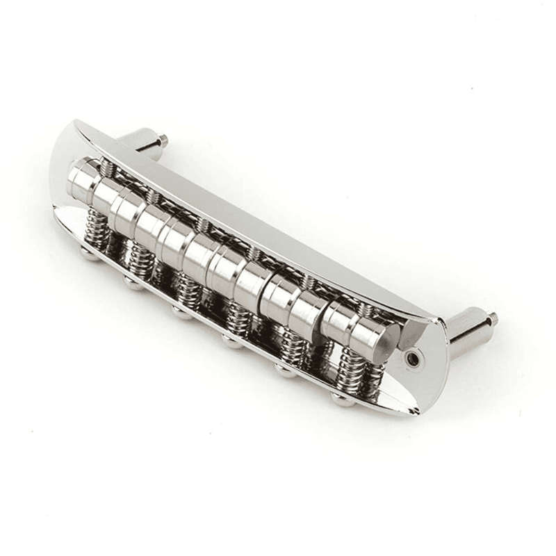 Fender Mustang Guitar Bridge Assembly (Japan) - Chrome