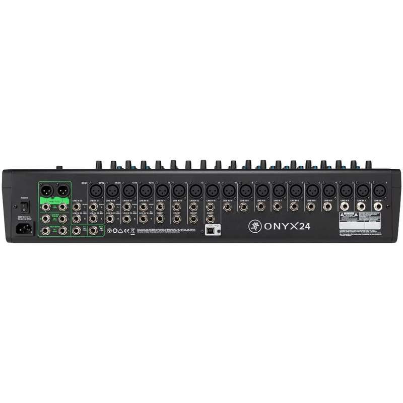Mackie Onyx24 24-channel Analog Mixer with Multi-Track USB