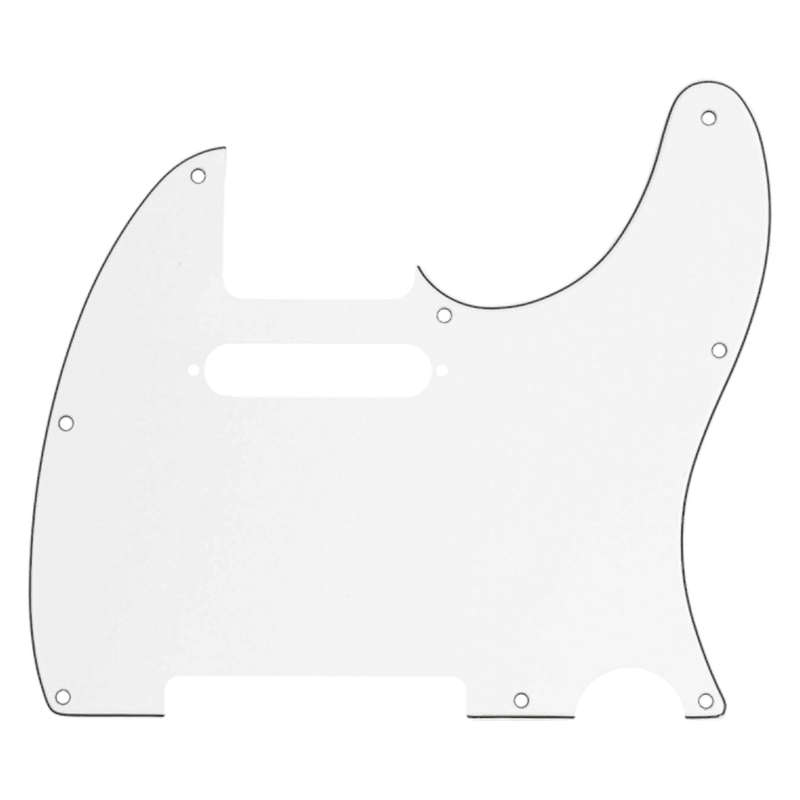 Fender 3-Ply Telecaster® Pickguard - 8-Hole - Parchment