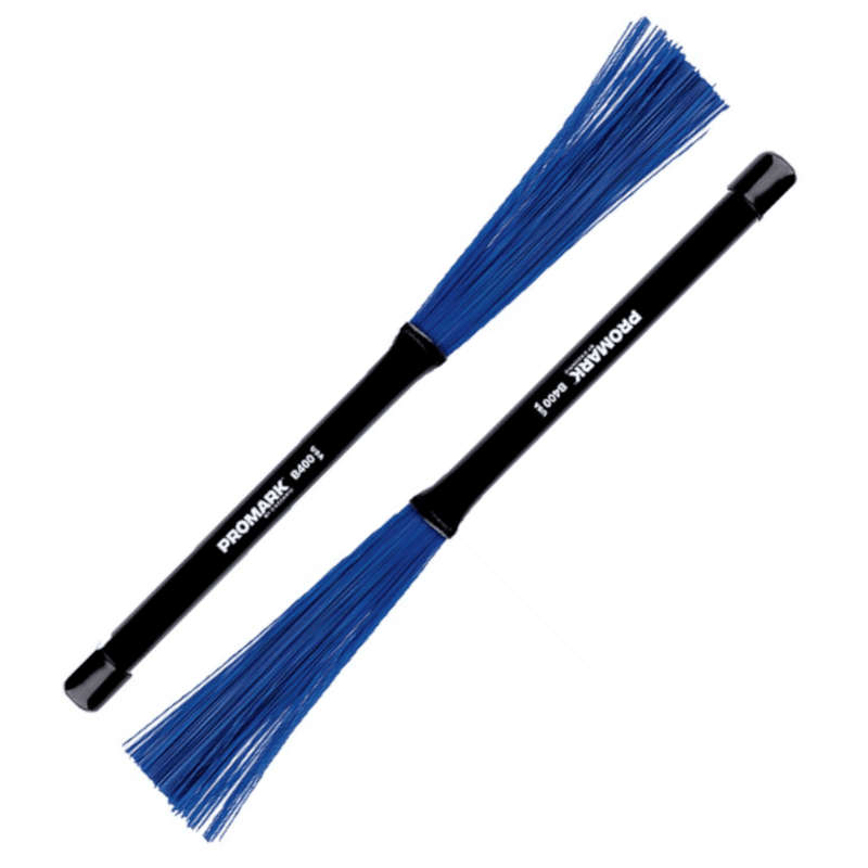 Promark Light Nylon Retractable Brushes - Blue