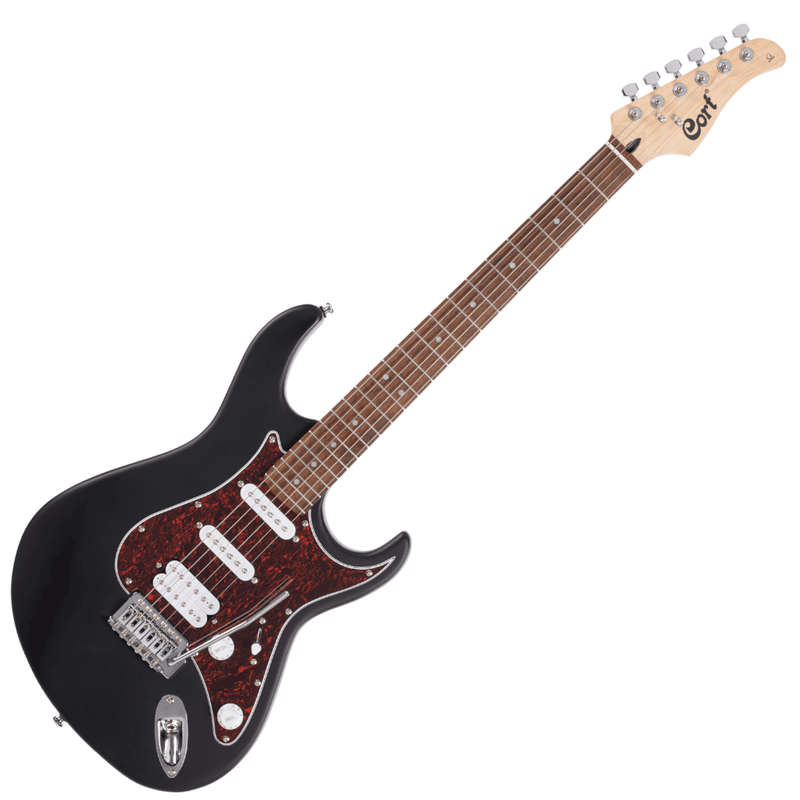 Cort G110 Electric Guitar - HSS - Open Pore Black