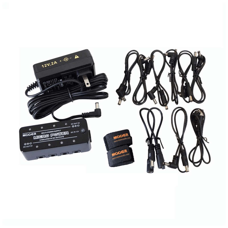 Mooer Micro Power 8-Output Isolated Pedal Power Supply