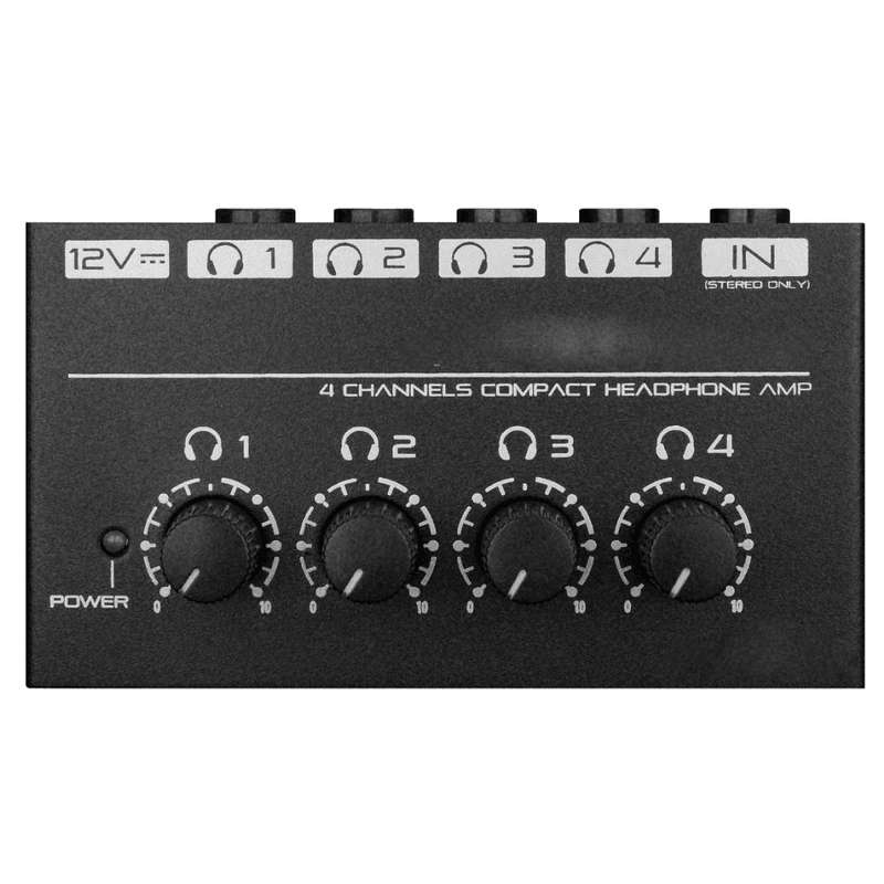 Power Works HA400PW 4 Channel Mini Headphone Amplifier