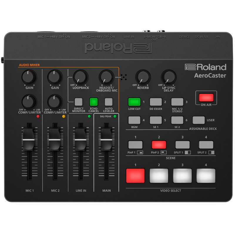Roland VRC-01 AeroCaster Video & Audio Livestreaming System