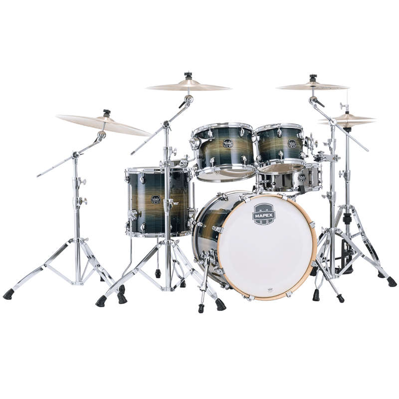 Mapex Armory 5-Piece Fusion Drum Kit - Rainforest Burst (Hardware &amp; Cymbals Excluded)