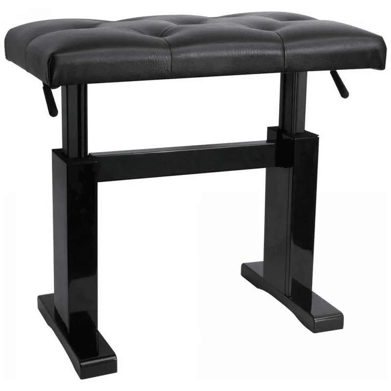 On-Stage KB9503B Adjustable Height Piano Bench - Black