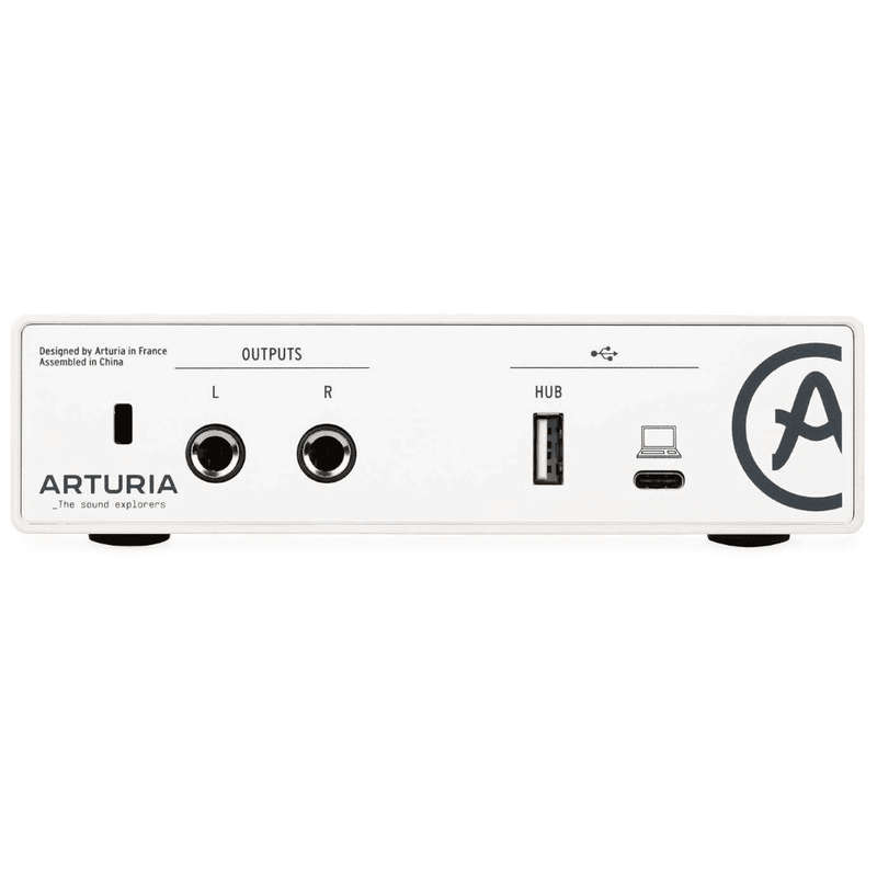 Arturia MiniFuse 1 USB-C Audio Interface - White