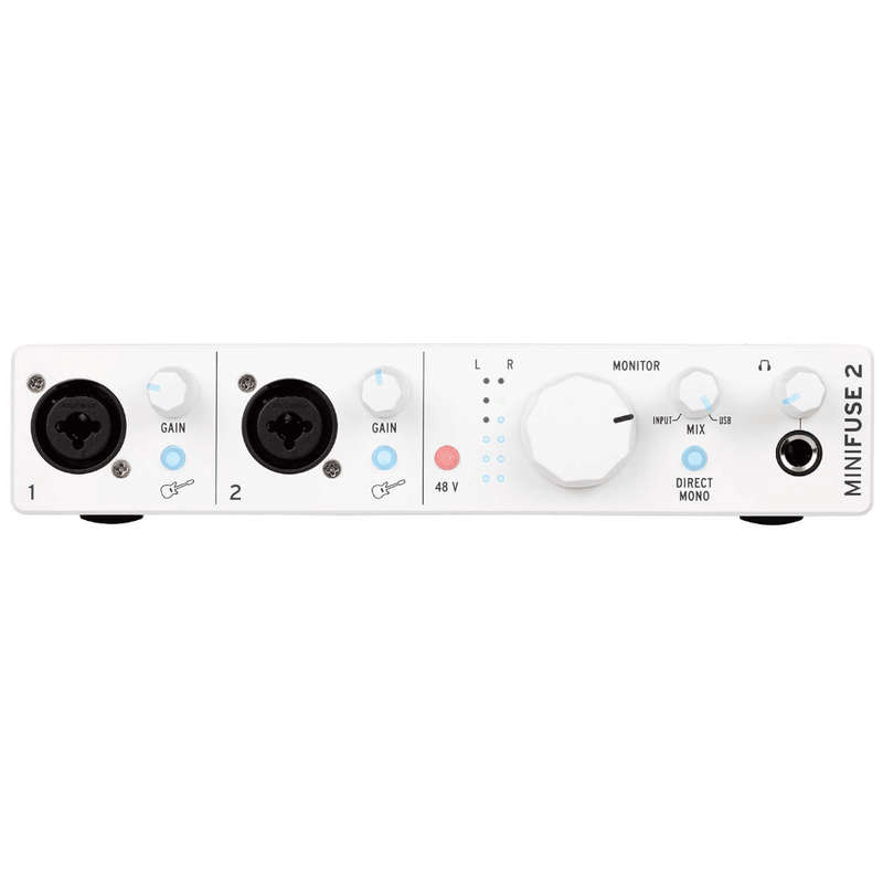 Arturia MiniFuse 2 USB-C Audio Interface - White