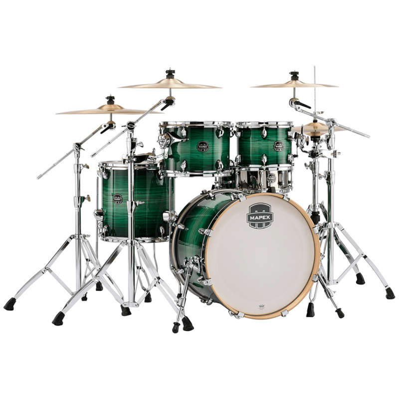 Mapex Armory 5-Piece Fusion Drum Kit - Emerald Burst (Hardware &amp; Cymbals Excluded)