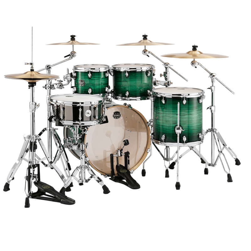 Mapex Armory 5-Piece Fusion Drum Kit - Emerald Burst (Hardware &amp; Cymbals Excluded)