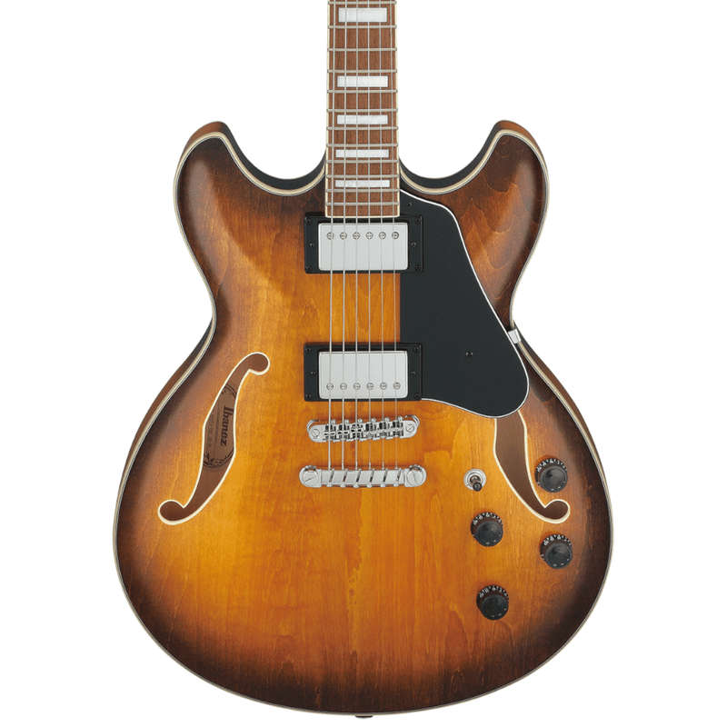 Ibanez Artcore AS73 Semi-Hollow Electric Guitar - Tobacco Brown