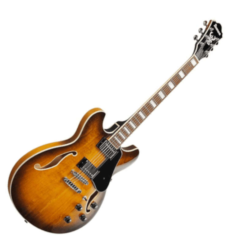 Ibanez Artcore AS73 Semi-Hollow Electric Guitar - Tobacco Brown