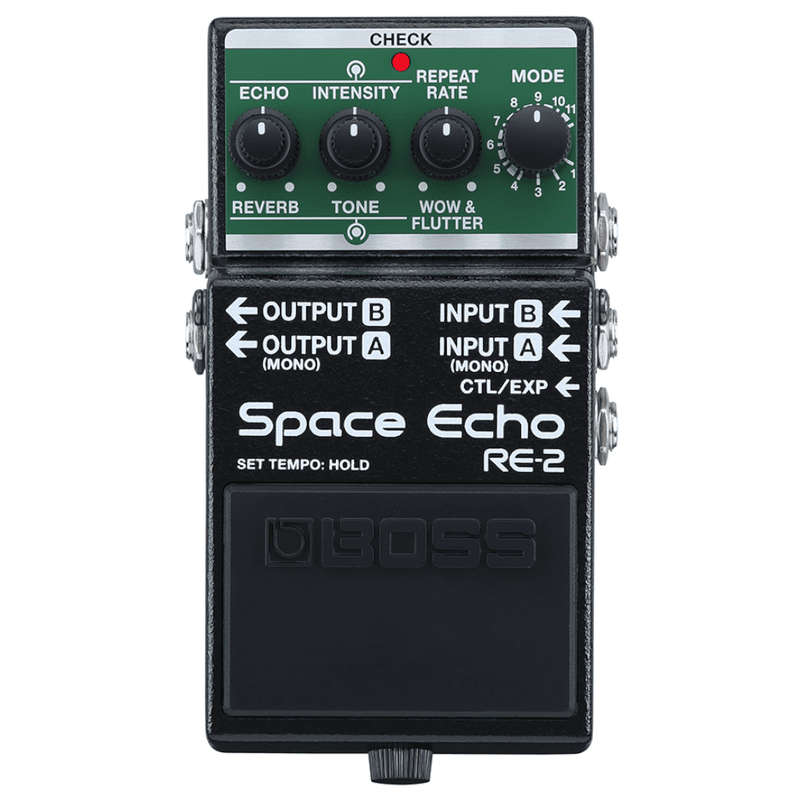 Boss RE-2 Space Echo Delay and Reverb Effects Pedal