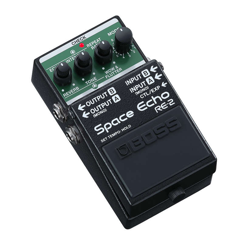 Boss RE-2 Space Echo Delay and Reverb Effects Pedal