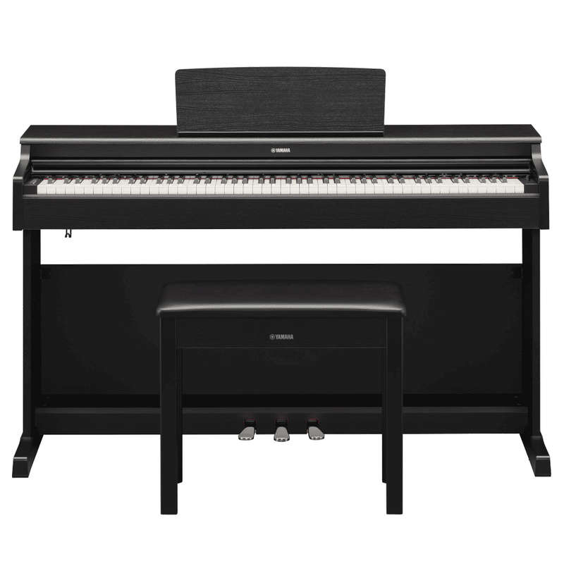Yamaha Arius YDP-165B Digital Home Piano with Bench - Black Walnut