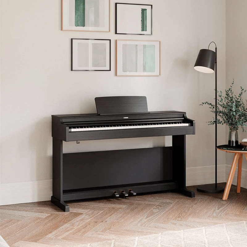Yamaha Arius YDP-165B Digital Home Piano with Bench - Black Walnut
