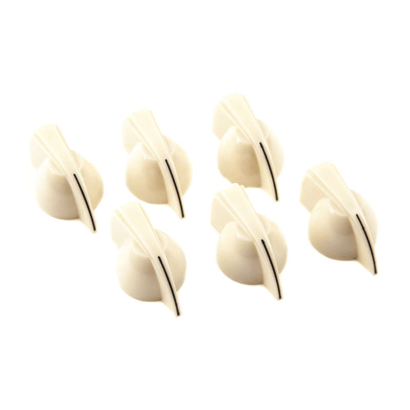 Fender Chicken Head Amplifier Knobs - Cream - Set of 6