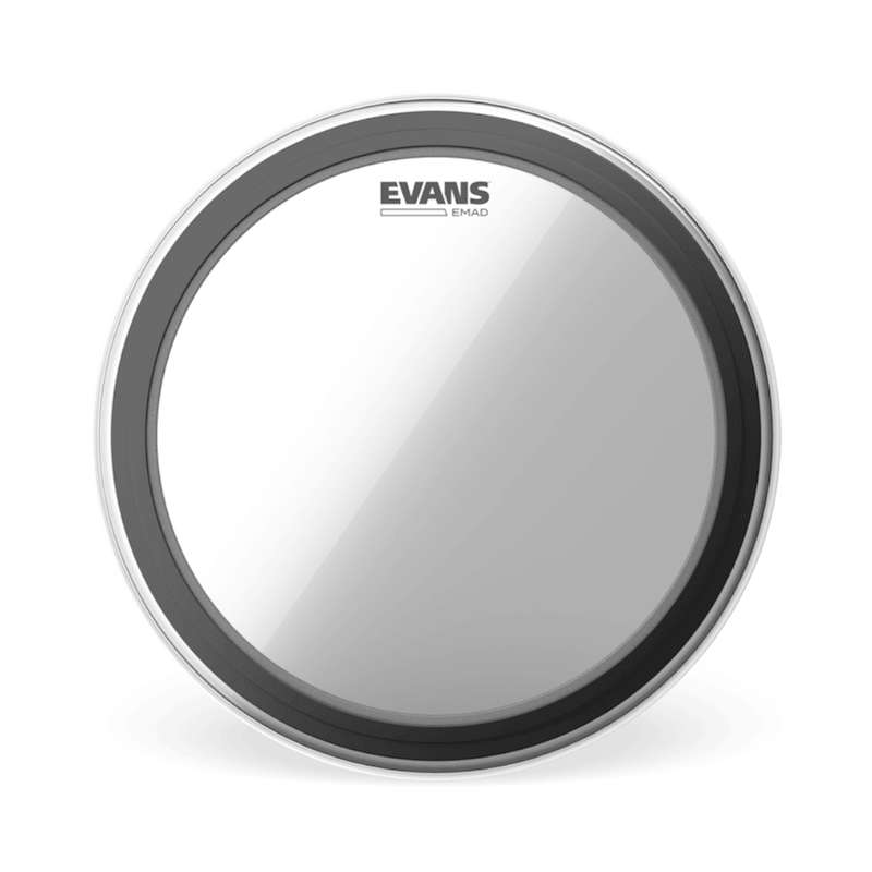 Evans EMAD 16" Clear Bass Drumhead - Tom Hoop