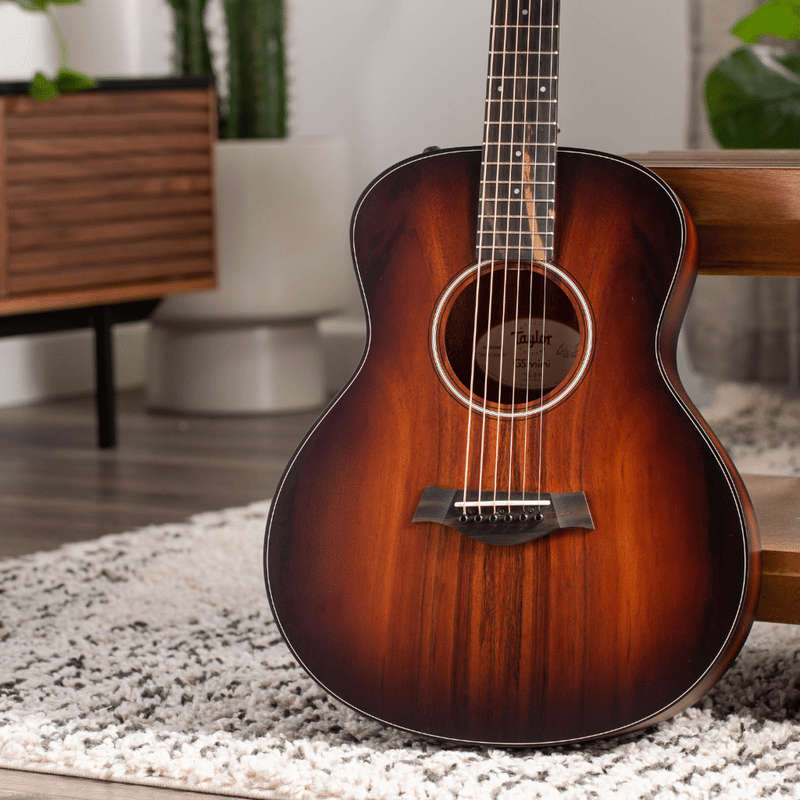 Taylor GS Mini-e Koa Plus Acoustic-Electric Guitar - Shaded Edgeburst