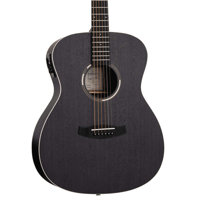 Tanglewood TWBB Blackbird Acoustic-Electric Guitar - Smokestack Black Satin