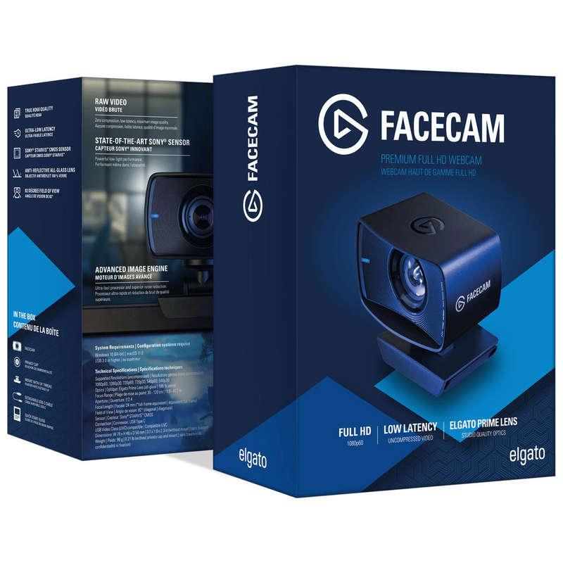 Elgato Facecam Full HD Streaming Web Camera