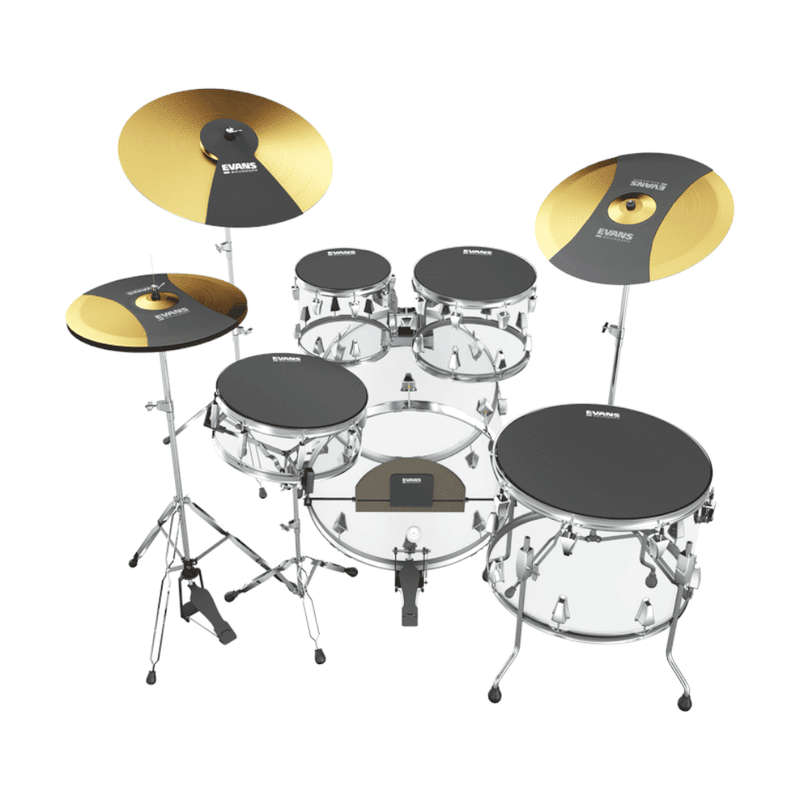 Evans SOUNDOFF Fusion Pack - (10", 12", 14",14")