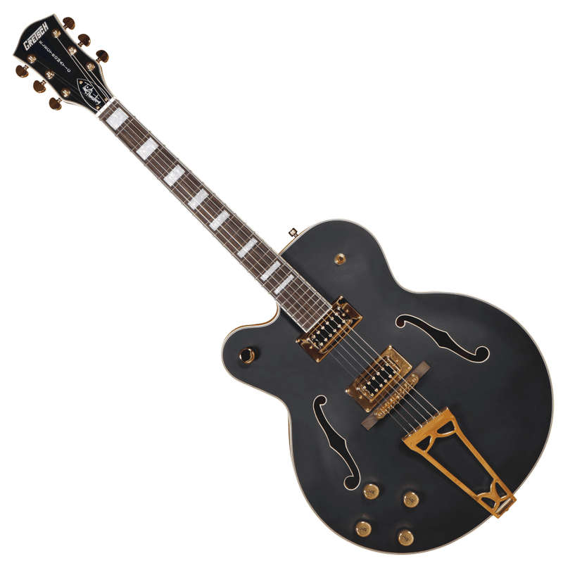 Gretsch G5191BK Tim Armstrong Signature Electromatic® Left-Handed Hollow Body Electric Guitar - ...
