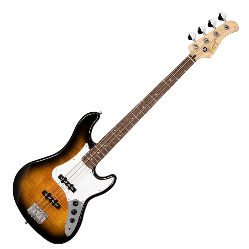Cort GB Series GB24JJ 4-String Bass Guitar - 2 Tone Burst