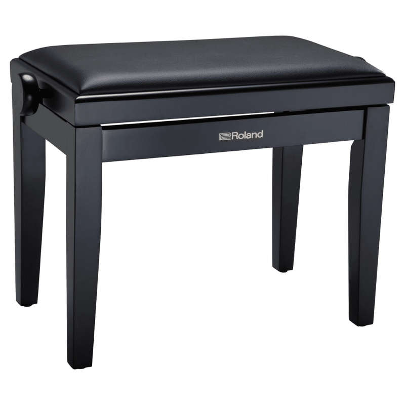 Roland RPB-200 Piano Bench with Cushioned Seat - Satin Black