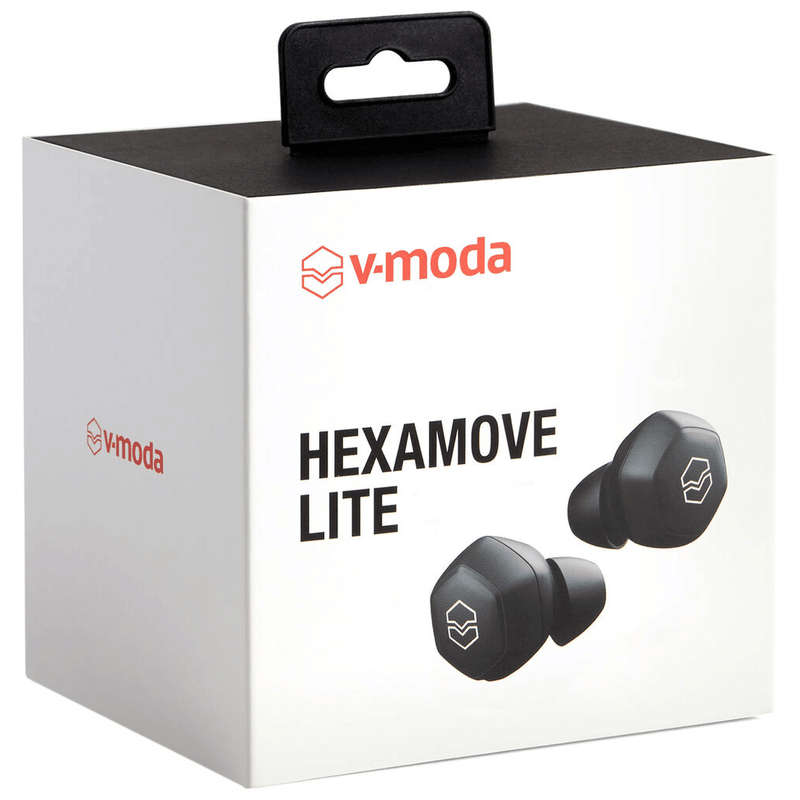 V-MODA Hexamove Lite True Wireless In-Ear Headphones - Black