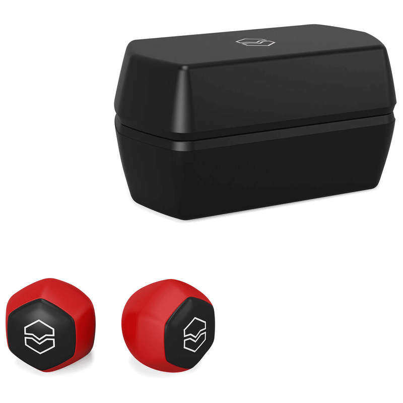 V-MODA Hexamove Lite True Wireless In-Ear Headphones - Red