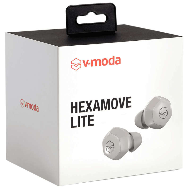 V-MODA Hexamove Lite True Wireless In-Ear Headphones - Sand White