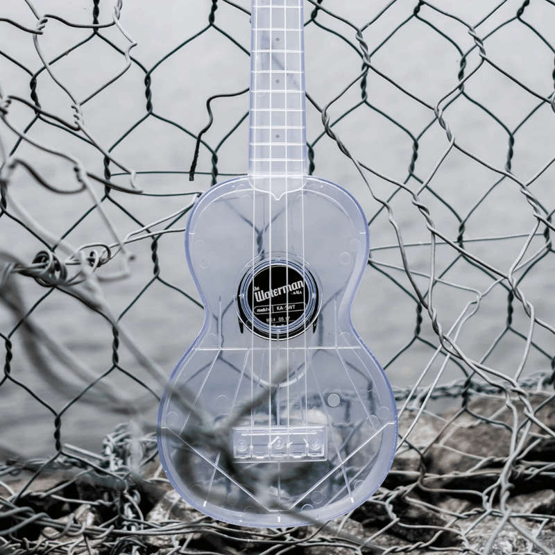 Kala Waterman Series Soprano Ukulele - Transparent Ice