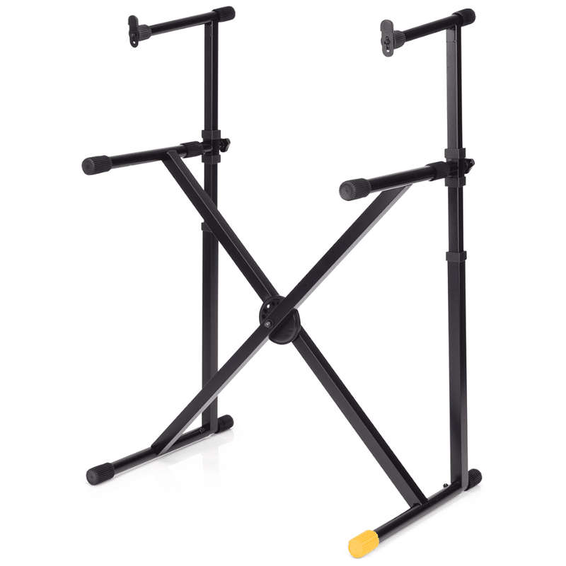 Hercules KS210B EZ-LOK Double-Tier X-Frame Keyboard Stand