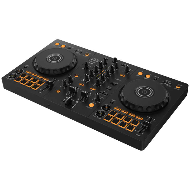 Pioneer DJ DDJ-FLX4 2-deck Rekordbox and Serato DJ Controller - Graphite