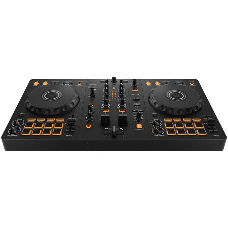 Pioneer DJ DDJ-FLX4 2-deck Rekordbox and Serato DJ Controller - Graphite