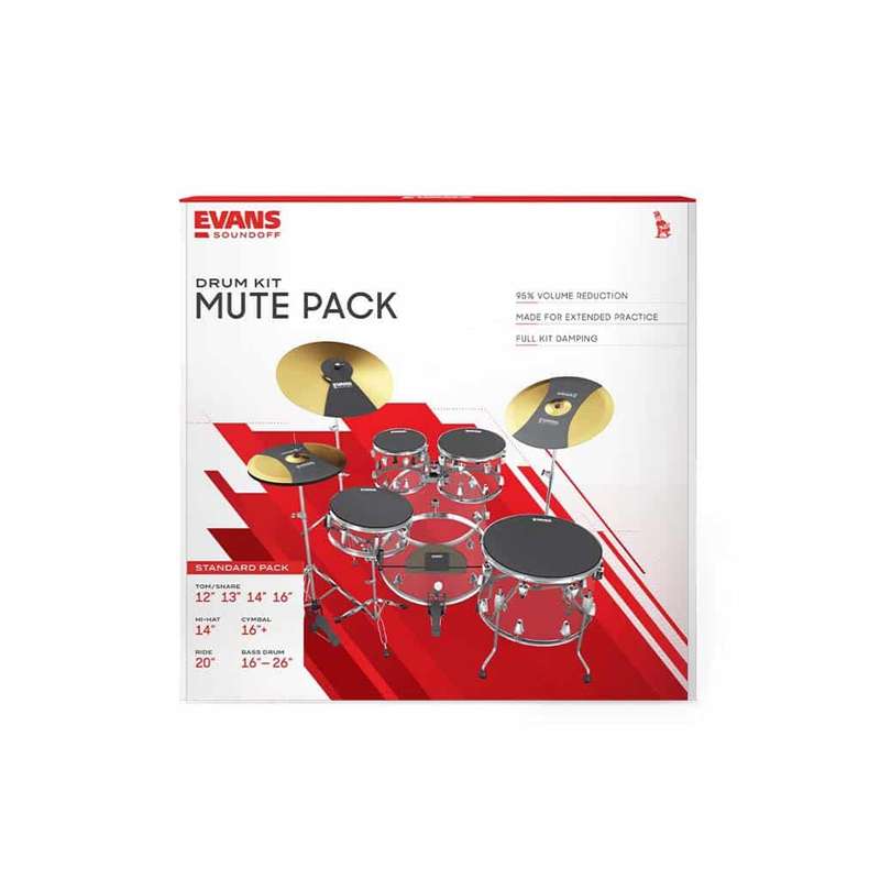 Evans SOSETSTD SoundOff Standard Drum Mute Set