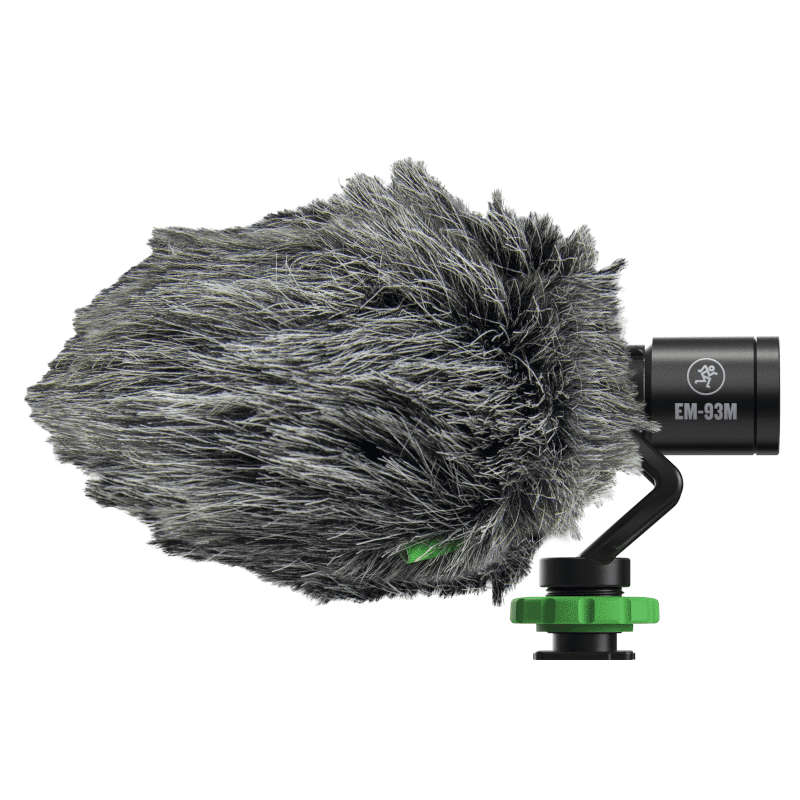 Mackie EM-93M Ultra-compact Shotgun Condenser Microphone for Smartphones and DSLR Cameras